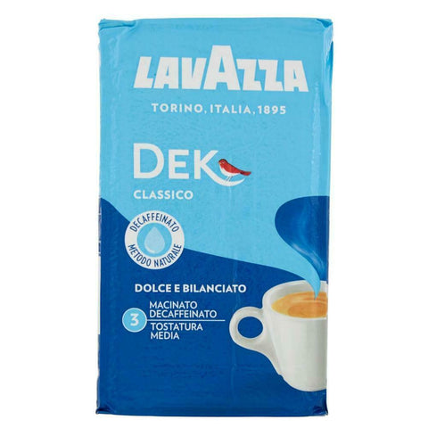 Lavazza Kaffee Dek entkoffeiniert (250g) - Italian Gourmet