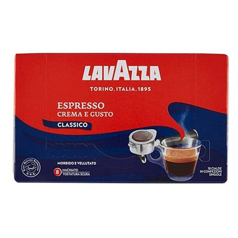 Lavazza Crema e Gusto Classico Caffè in Cialde 18 Kaffeepads - Italian Gourmet