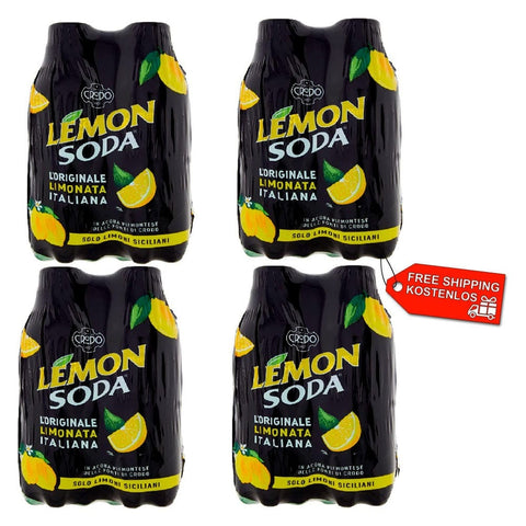 Lemonsoda Soft Drink 24x Lemonsoda 25cl PET Campari Group Lemon soda Zitrone italienisch Limonata 8057192003847