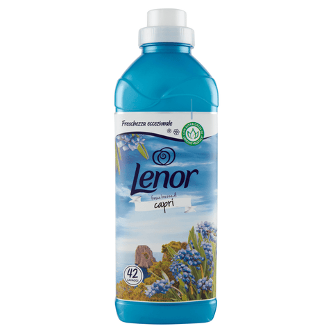 Lenor Weichspüler Lenor Ammorbidente Bucato Fresca Brezza di Capri Weichspüler 42 Waschgänge 966 ml 8006540659762