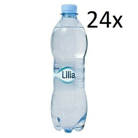 Lilia Acqua Minerale Naturale Natürliches Mineralwasser 24x0,5Lt stilles Wasser - Italian Gourmet