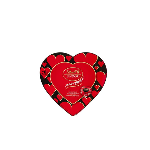 Lindt Pralinen Lindt  Cuore Lindor Fondente 70% 96g Herz Lindor Dunkel 70% 96g 8003340007571