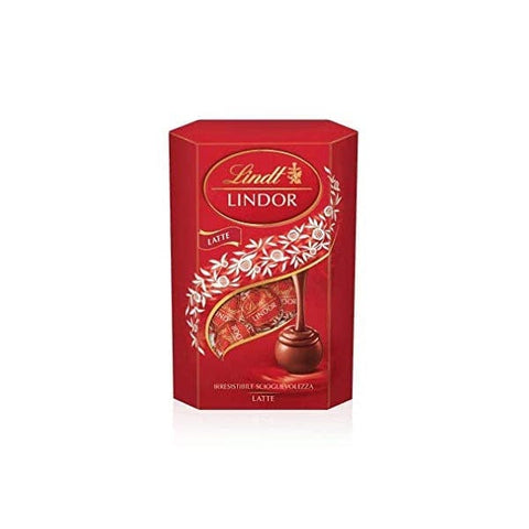 Lindt Lindor Cornet Latte Schokolade Milchpralinen 200g - Italian Gourmet