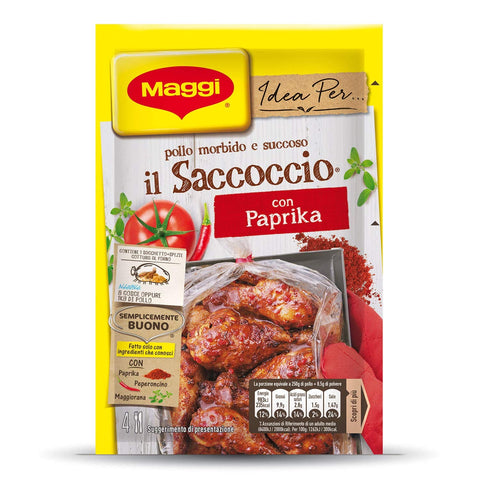 Maggi il Saccoccio con Paprika Gewürze und aromatisches Kräuterpulver 34g - Italian Gourmet
