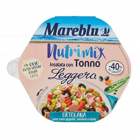 Mareblu Nutrimix Insalata con Tonno Leggera Ortolana Thunfischsalat 220g - Italian Gourmet