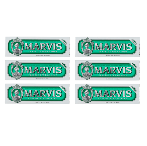 Marvis Classic Strong Mint Minze Zahnpasta Tube 85ml - Italian Gourmet