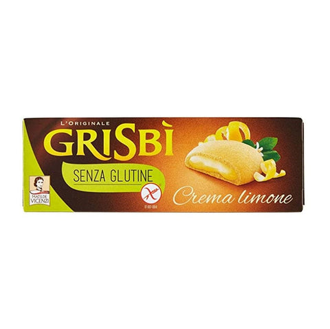 Matilde Vicenzi Grisbì Crema al Limone Italienische Zitronenplätzchen (150 g) glutenfrei - Italian Gourmet