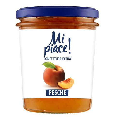 Mi Piace Confettura Extra Pesche Pfirsichmarmelade Konfitüre 330g - Italian Gourmet