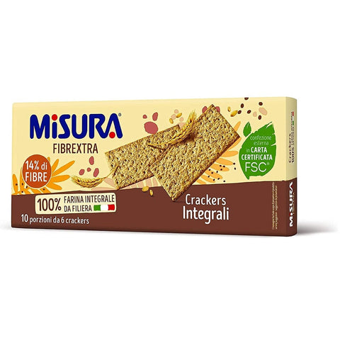 Misura Cracker 1x385g Misura Fibrextra Cracker Integrali Vollkorncracker 385g 8002590057541