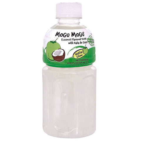 Mogu Mogu Soft Drink Mogu Mogu Cocco Coconut Flavoured Drink, Getränk mit Kokosgeschmack mit Nata de Coco 320ml 8850389106273