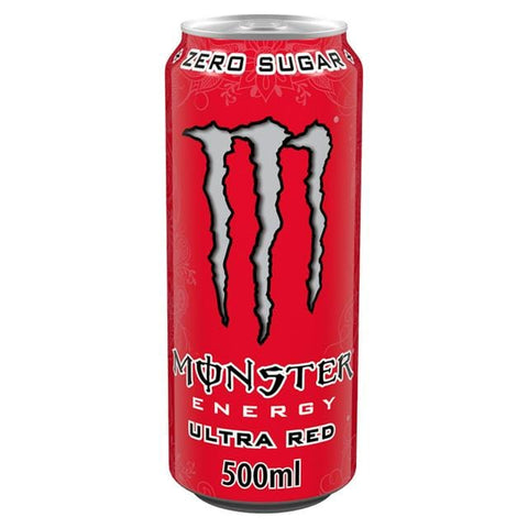 Monster Energy Ultra Red soft Drink (500ml) Einwegdosen - Italian Gourmet
