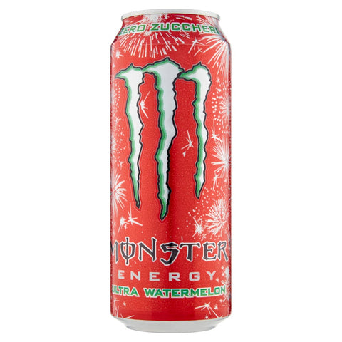 Monster Energy Energy Drink Monster Energy Ultra Watermelon soft Drink (500ml) Einwegdosen