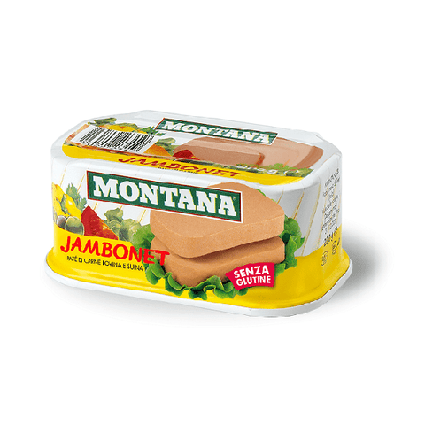 Montana Jambonet Patè Fleisch Pastete Glutenfrei 200g - Italian Gourmet