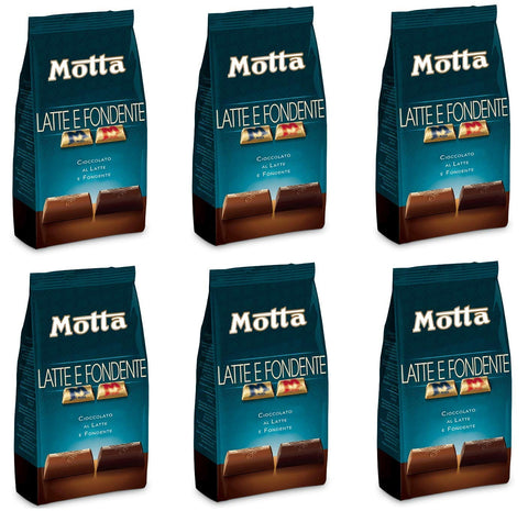 Motta Pralinen 6x150g Motta Latte e Fondente Cioccolatini Milch und Dunkle Pralinen Italienische Schokolade 150g 8034097872778