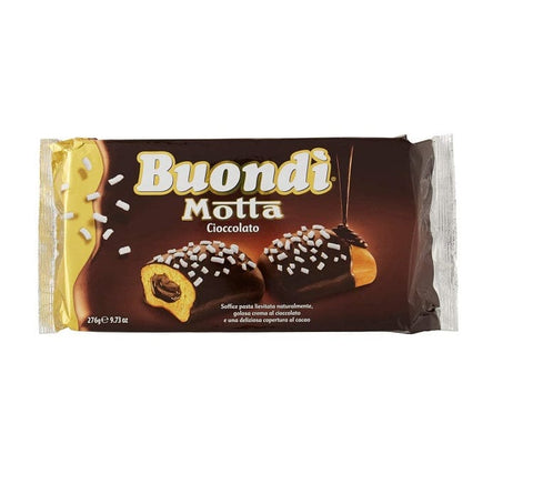 Motta Buondì Cioccolato Gebackene Kuchen Snacks mit Schokolade 276g - Italian Gourmet