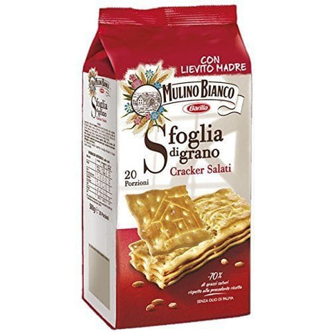 Mulino Bianco Sfoglia di Grano Classico Gesalzene Crackers (500g) - Italian Gourmet