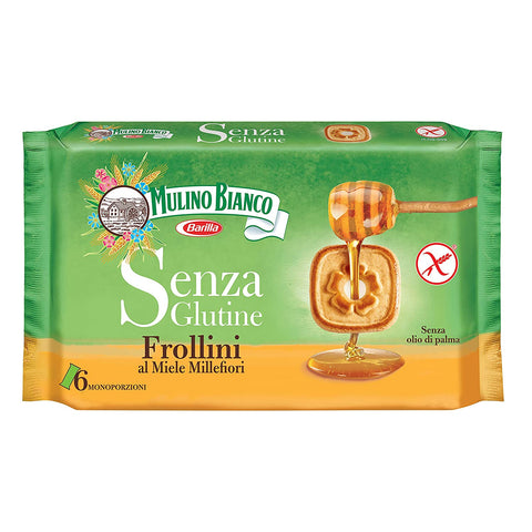 Mulino Bianco Frollini al miele Millefiori Shortbread mit Honig 250g - Italian Gourmet