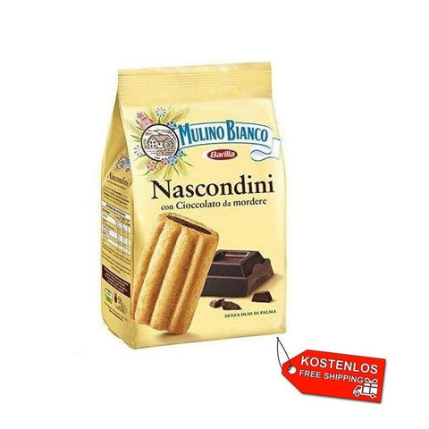 Mulino Bianco Kekse Mulino Bianco Nascondini Kekse mit Schokolade (6x330g)