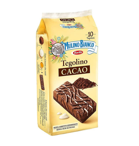 Mulino Bianco Tegolino al cacao 350g - Italian Gourmet