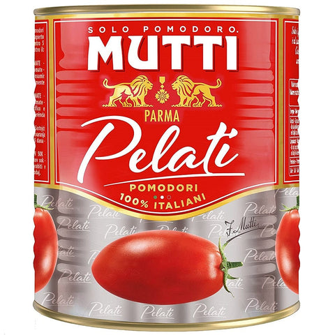 Mutti geschälte Tomaten Mutti Pomodori Pelati Geschälte Pflaumentomaten 800g 800511005008