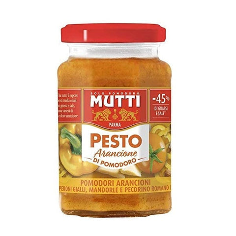 Mutti Pesto arancione di pomodoro Tomatenpesto (180g) - Italian Gourmet