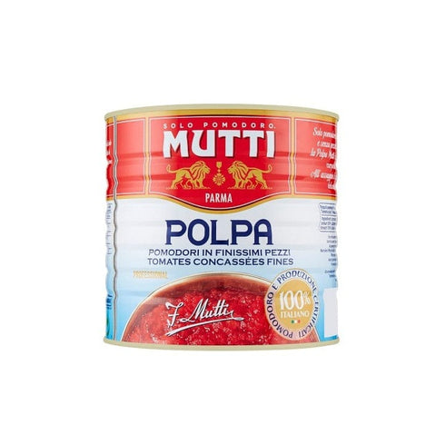 Mutti Polpa di Pomodoro Tomatenmark Dose 2,5Kg - Italian Gourmet