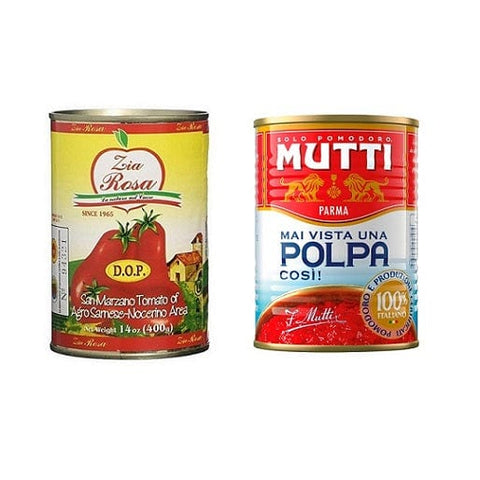 Testpaket Mutti Tomatenmark + Zia Rosa DOP San Marzano Tomate 24 x 400g - Italian Gourmet