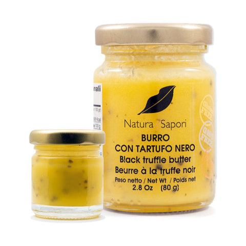 Natura e Sapori Kochsaucen Copia del Natura e Sapori Burro al Tartufo Nero Schwarze Trüffelbutter 80g