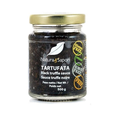 Natura e sapori Salsa al Tartufo nero Artisanal schwarze Trüffelsauce 500g - Italian Gourmet