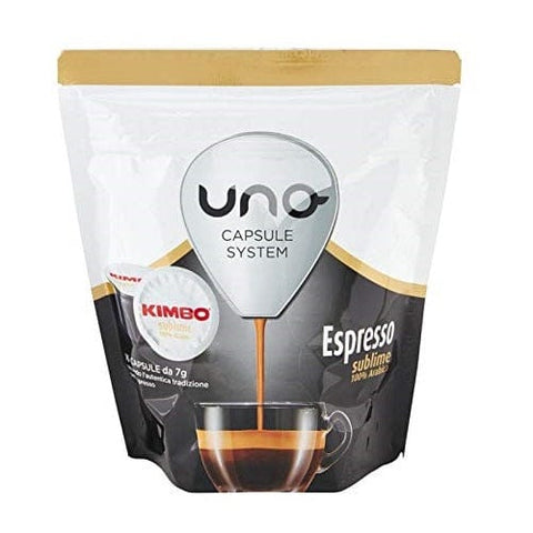 Kimbo Espresso Sublime 100% Arabica Kapseln für Uno Capsule System - Italian Gourmet