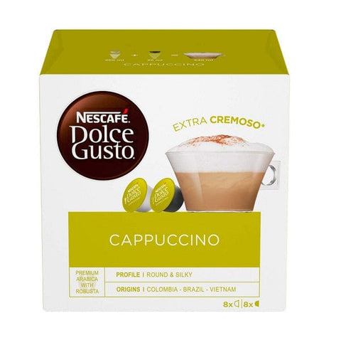 Nescafé Cappuccino 16 Kaffeekapseln für Dolce Gusto - Italian Gourmet