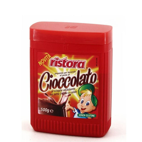 Nestlè Lösliche Vorbereitung Ristora Cioccolato Zubereitet für Getränke mit Schokoladengeschmack Glutenfrei 500g
