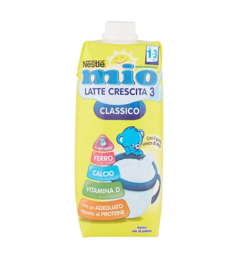 Nestlé Mio Latte di Crescita Classico da 1-3 Anni Milchbrik 500ml - Italian Gourmet