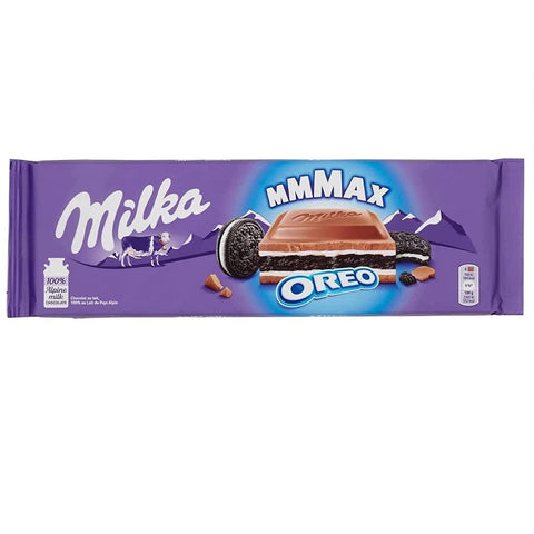 Nestle Schokoladenriegel Milka Mmmax Oreo Schokoladentafel 300g 8032755323525