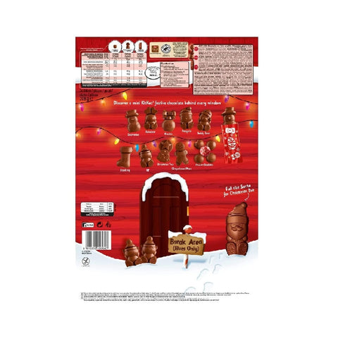 Nestlè Schokoladenriegel Nestlè Kit Kat Calendario Avvento Adventskalender (208g)