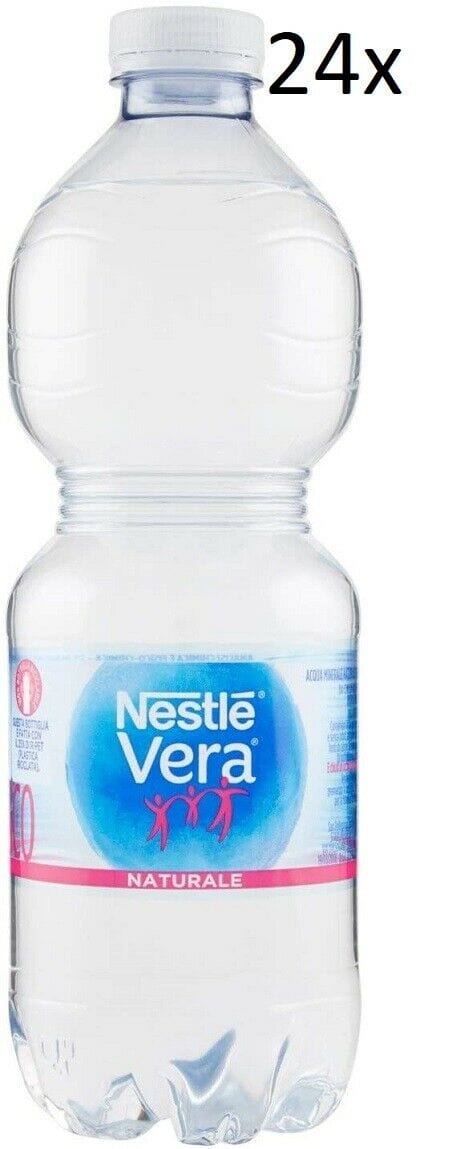 Nestlè Vera Acqua Minerale Naturale Natürliches Mineralwasser 24x0,5 l stilles Wasser - Italian Gourmet