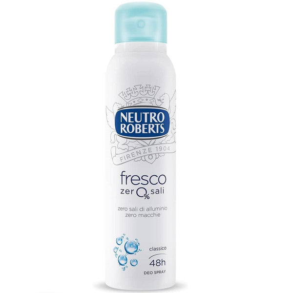 Neutro Roberts Deodorante Spray Fresco Spray Deodorant 150ml – Italian  Gourmet