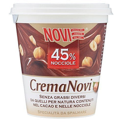 Novi Cremi alle nocciole e al cacao Streichfähige Haselnusscreme 200g - Italian Gourmet