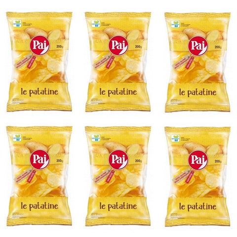 Pai Patatine Chips Kartoffelchips 200g - Italian Gourmet