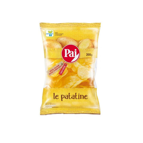 Pai Patatine Chips Kartoffelchips 200g - Italian Gourmet