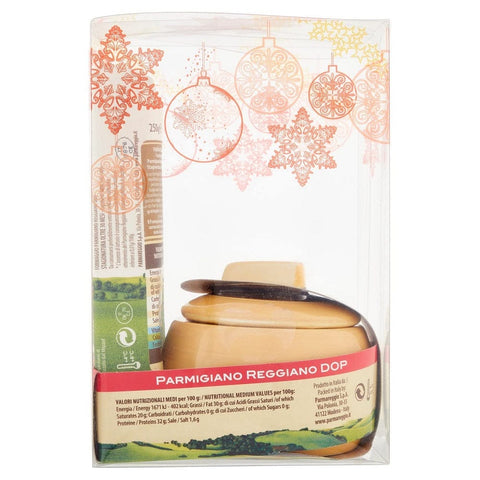 Parmareggio Käse Parmareggio - Geschenkbox mit Käse und Keramik - 250g