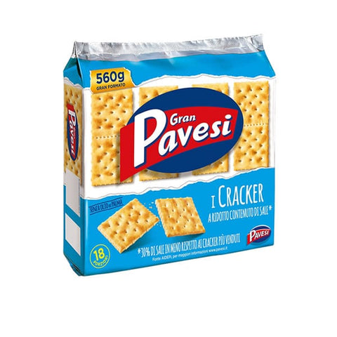 Pavesi reduzierter Crackers Salzcracker (560 g) - Italian Gourmet