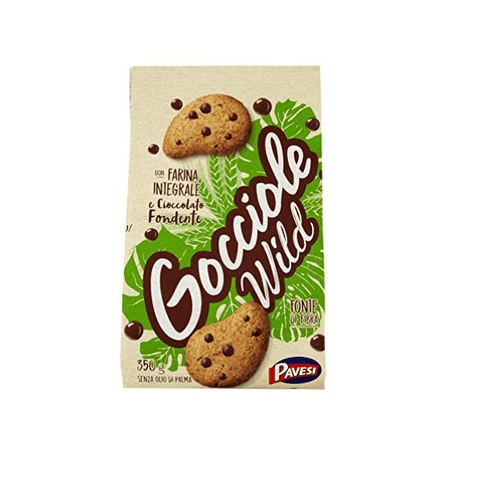 Pavesi Gocciole Wild Italian Biscuits mit Vollkornmehl (400g) - Italian Gourmet