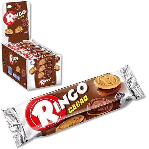 Pavesi Ringo Cacao Kakao Kekse (24x55g) - Italian Gourmet