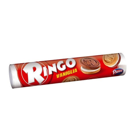 Pavesi Ringo Vaniglia Vanillekekse in Tube 165g - Italian Gourmet