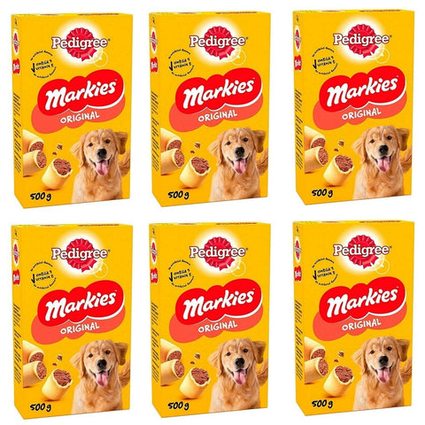 Pedigree Markies Original Biscotti Kekse Hundesnacks mit Markknochen 500g - Italian Gourmet