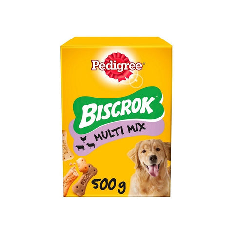 Pedigree Biscrok Multi Mix Snack Kekse Hundesnacks mit Fleischgeschmack 500g - Italian Gourmet