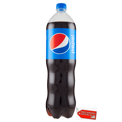Pepsi Soft Drink 18x Pepsi Cola Original Erfrischungsgetränk Einwegdosen PET 1,5Lt 4060800001740