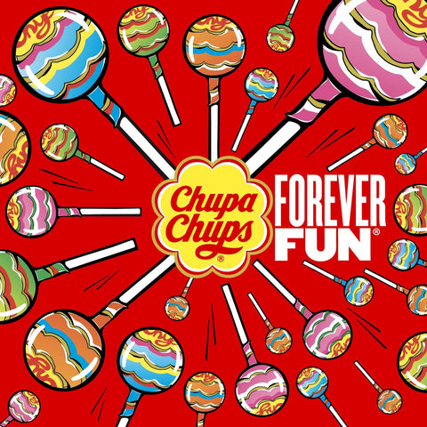 Perfetti Lutscher Perfetti CHUPA CHUPS  150 LECCALECCA FOREVER FUN LUTSCHER 150 Stücke 1800gr 8410031920093