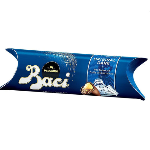 Perugina Pralinen 3x Baci Perugina Dunkle Schokoladen- und Haselnussfüllung Tubino 37,5 g 8000300360066